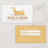 ペット介護着座入浴&グルーミング紹介カード 紹介カード (正面/裏面)