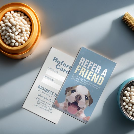 ペット介護着座入浴&グルーミング紹介カード 紹介カード