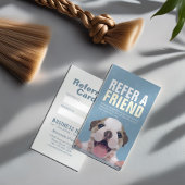 ペット介護着座入浴&グルーミング紹介カード 紹介カード