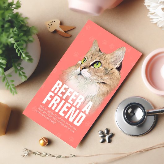 ペット介護着座入浴&グルーミング紹介カード 紹介カード