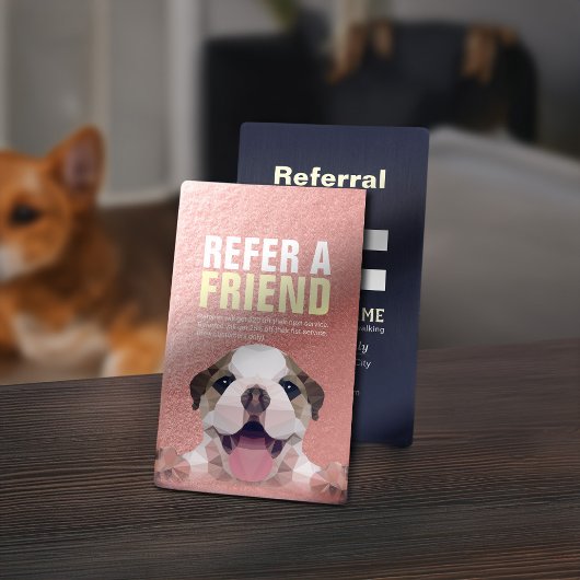 ペット介護着座入浴&グルーミング紹介カード 紹介カード