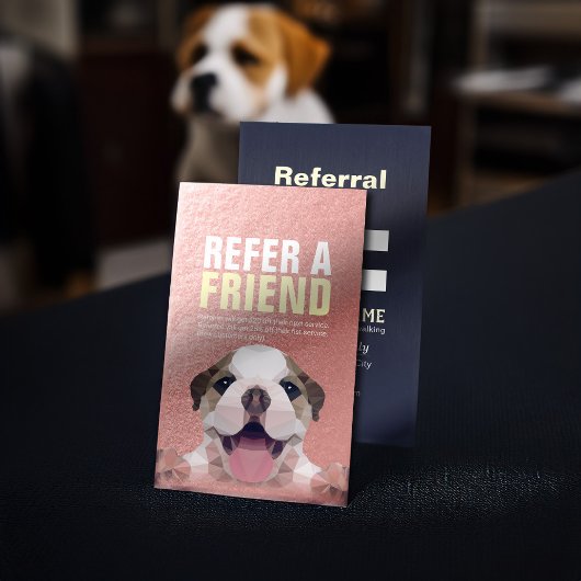 ペット介護着座入浴&グルーミング紹介カード 紹介カード