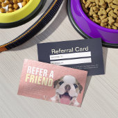 ペット介護着座入浴&グルーミング紹介カード 紹介カード