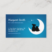 ペット付き添いのアニマル・ケアの獣医の名刺 名刺 (正面)