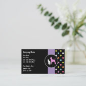 ペット付き添いの名刺 名刺 (スタンド正面)