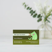 ペット付き添いの名刺 名刺 (スタンド正面)