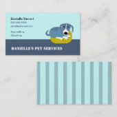 ペット付き添いの名刺 名刺 (正面/裏面)