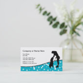 ペット付き添いサービス 名刺 (スタンド正面)