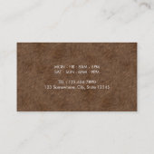 ペット付き添いペットグルーミングのドッグウォーカーのロイヤリティ ロイヤリティカード (裏面)