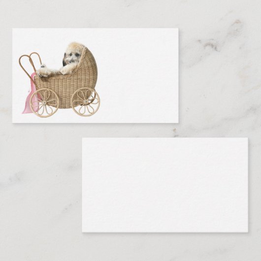 ペット付き添い 名刺 (正面/裏面)