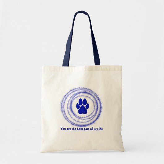 ペット以上の存在: 愛犬家コレクション トートバッグ (正面)