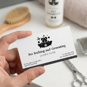 ペット入浴とグルーミング-アポイントメント 予約カード