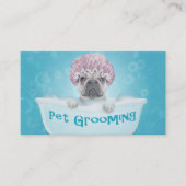 ペット入浴グルーミングブルドッグアポイントメント 予約カード (正面)