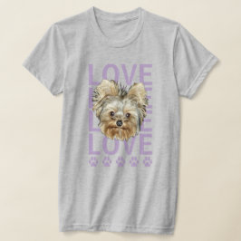ペット写真でオリジナルデザイン！ラブラブパウズ Tシャツ