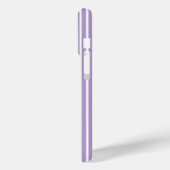 ペット写真と名前入りストライプ柄カスタムペットフォンケース Case-Mate iPhoneケース (裏面 / 左)