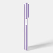 ペット写真と名前入りストライプ柄カスタムペットフォンケース Case-Mate iPhoneケース (裏面 / 右)