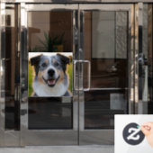 ペット写真のカスタマイズ追加 ウィンドウサイン (オフィスドア)