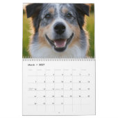 ペット写真のカスタマイズ追加 カレンダー (3月 2027)