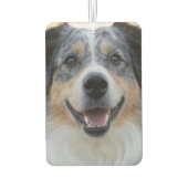 ペット写真のカスタマイズ追加 カーエアーフレッシュナー (裏面)