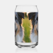 ペット写真のカスタマイズ追加 ガラス缶 (左)