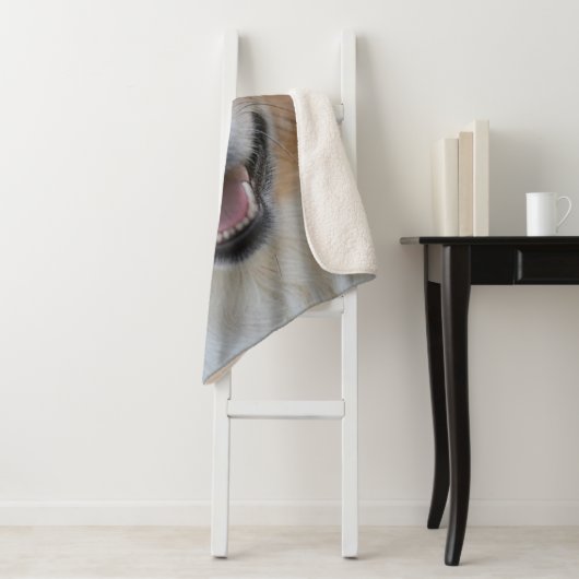 ペット写真のカスタマイズ追加 シェルパブランケット (インサイチュ)