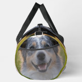 ペット写真のカスタマイズ追加 ダッフルバッグ (右)