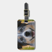 ペット写真のカスタマイズ追加 ラゲッジタグ (正面縦)