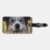 ペット写真のカスタマイズ追加 ラゲッジタグ (裏面横)