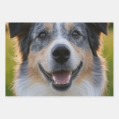 ペット写真のカスタマイズ追加 ラッピングペーパーシート (正面2)