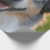 ペット写真のカスタマイズ追加 ラッピングペーパー (角)