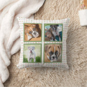 ペット写真の枕-犬の写真を作って下さい クッション (ブランケット)