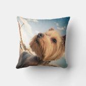 ペット写真の装飾用クッション クッション (裏面)