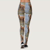 ペット写真の記念物|カスタムなDIY レギンス (裏面)