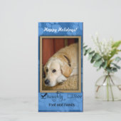 ペット写真テンプレートいけな – またはnice シーズンカード (スタンド正面)