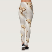 ペット写真テンプレート|はあなた専有物を作成します レギンス (裏面)