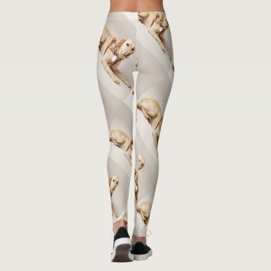 ペット写真テンプレート|はあなた専有物を作成します レギンス (裏面)