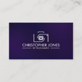 ペット写真家 – 動物写真 名刺 (正面)