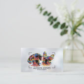 ペット写真家 – 動物写真 名刺 (スタンド正面)