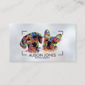 ペット写真家 – 動物写真 名刺 (正面)