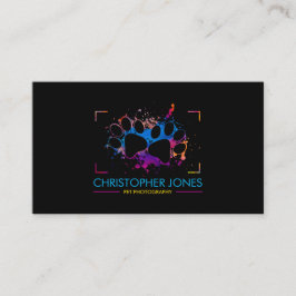 ペット写真家 – 動物写真 名刺