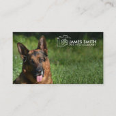 ペット写真家 – 動物写真 名刺 (正面)