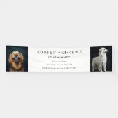 ペット写真犬ビジネス写真テンプレート 横断幕 (横)