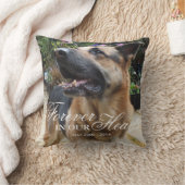 ペット写真記念ギフト |私たちのハート クッション (ブランケット)