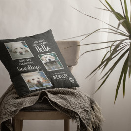 ペット写真記念犬の形見 |ペットロス クッション