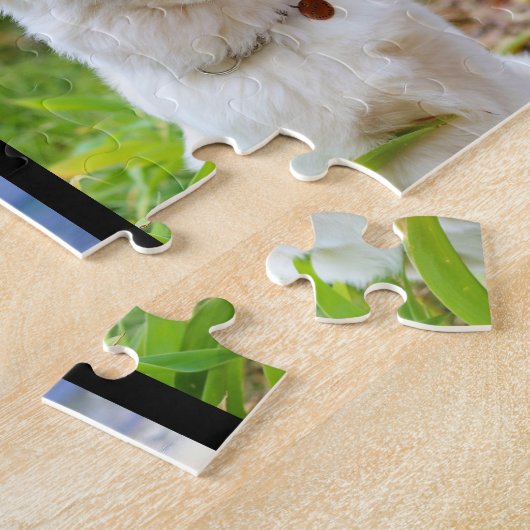 ペット写真記念 – 犬の悔やみや弔慰引用文- Pet Loss ジグソーパズル (側面)