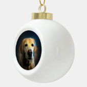 ペット写真 セラミックボールオーナメント (右)