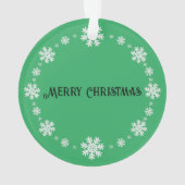 ペット初めてのクリスマスキープサケアクリルオーナメント オーナメント (裏面)