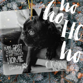 ペット初めてのクリスマスフォーエバーホームモダングランジ セラミックオーナメント