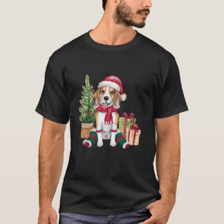 ペット動物愛好家かわいいビーグル飾ドッグズクリス Tシャツ