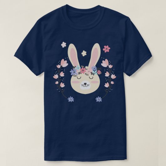 ペット動物愛好家ギフトヴィンテージウサギ Tシャツ (デザイン正面)
